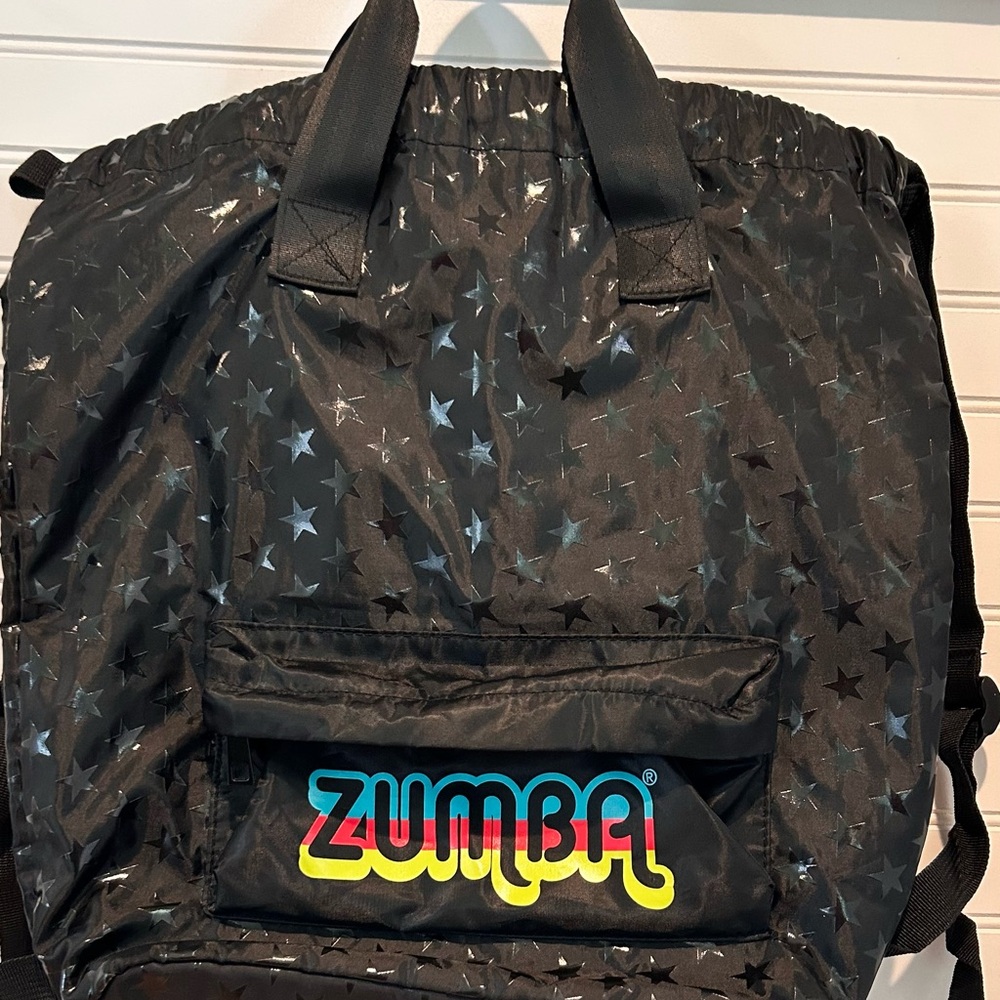 Zumba Starry Black Backpack